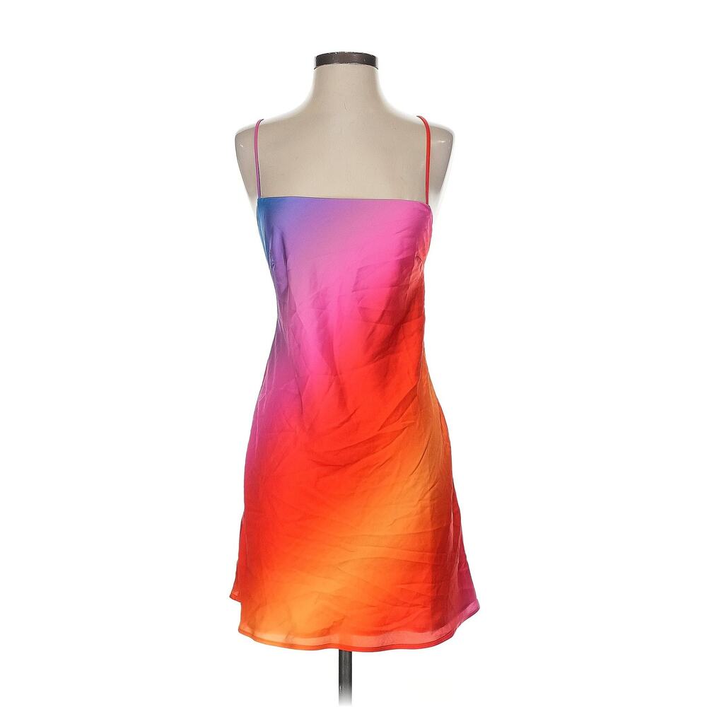 Show Me Your Mumu Dani Mini Dress Sunset Ombre L - Picture 4 of 11